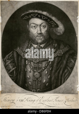 König Henry Viii Stockfoto