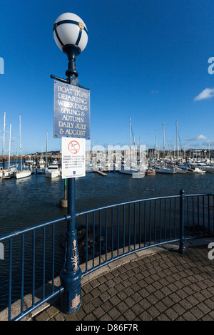 Marina, Bangor, Co. Down, Nordirland Stockfoto