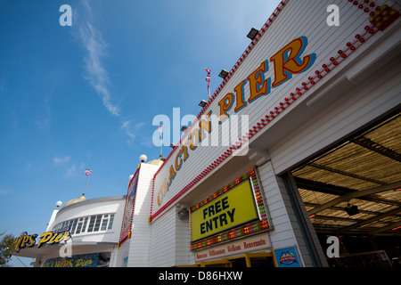 Clacton Pier in Essex Stockfoto