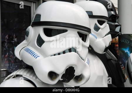 Star Wars imperiale Sturmtruppen auf Science Fiction Festival, London, UK Stockfoto