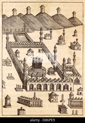Saudi-Arabien: Mekka im 15.. Jahrhundert Stockfoto