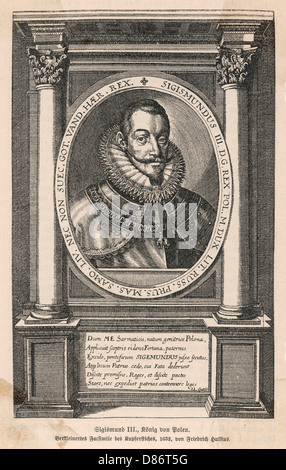 SIGISMUND III. AUS POLEN Stockfoto