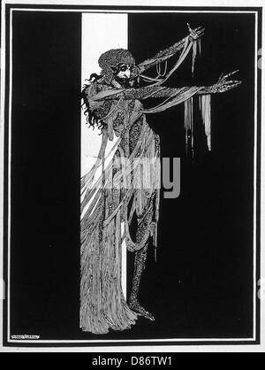 POE, FALL aus DEM HAUS DES PLATZANWEISERS, Harry Clarke Stockfoto