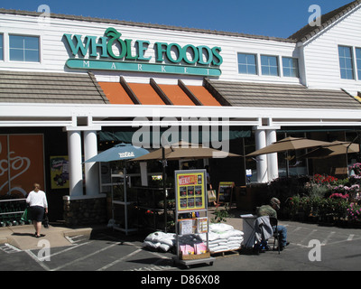 Whole Foods Market in Los Gatos, Kalifornien Stockfoto