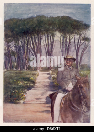 Cecil Rhodes 1900 Stockfoto