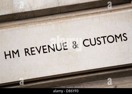 HM Revenue und Zoll, Westminster, London, England, UK. Stockfoto