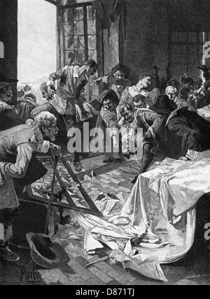 VERTEIDIGUNG (MUCHA) Stockfoto