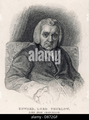Die EdW Lord Thurlow 1822 Stockfoto