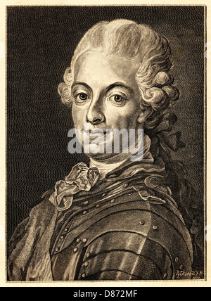 Gustav III - Schweden - Furste Stockfoto