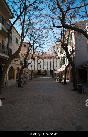 Balearen Mallorca Spanien Valdemossa Altstadt Stockfoto