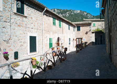 Balearen Mallorca Spanien Valdemossa Altstadt Stockfoto