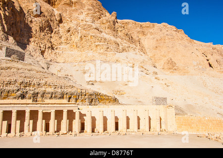 Der Tempel der Hatschepsut in der Nähe von Luxor in Ägypten Stockfoto