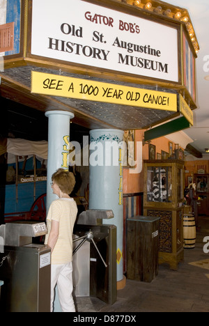 Geschichte Museum der alten St. Augustine Florida USA Stockfoto