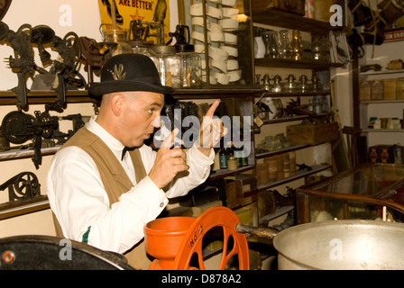 Älteste Store Museum St. Augustine Florida USA. Stockfoto