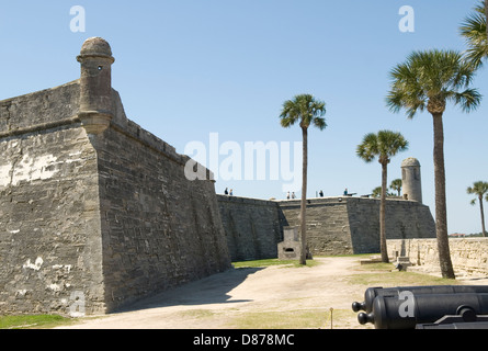 Castillo De San Marcos St. Augustine Florida USA. Stockfoto