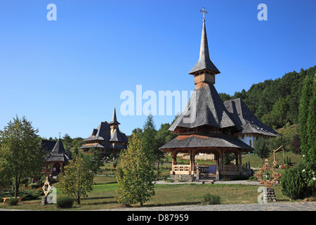 Das neue Kloster Barsana, Maramures, Rumänien Stockfoto