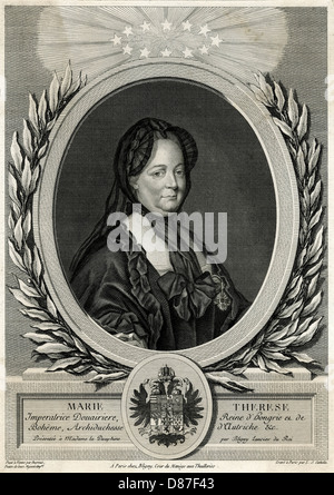 MARIA THERESIA/DUCREUX Stockfoto