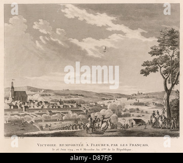 FLEURUS-SCHLACHT 1794 Stockfoto