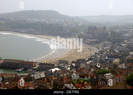 SOUTH BAY BEACH SCARBOROUGH NORTH YORKSHIRE ENGLAND 12. August 2012 Stockfoto