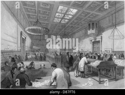 G.P.O. DAS BÜRO IM INLAND Stockfoto