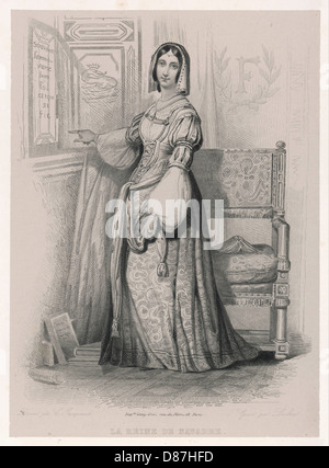 MARGUERITE DE NAVARRE Stockfoto