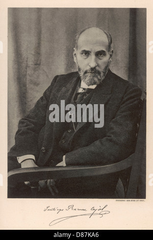 Ramon Y Cajal - Nobelpreisträger 1906 Stockfoto