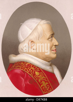 PAPST PIUS IX Stockfoto