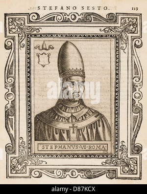 PAPST STEPHANUS VI Stockfoto