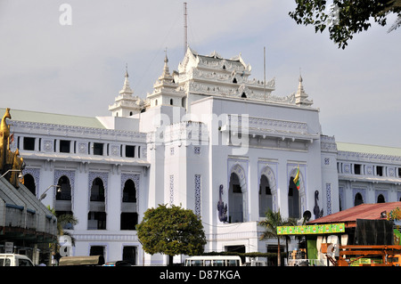 Rathaus-Yangon-Myanmar Stockfoto