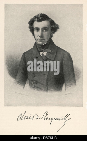 Comte de Tocqueville Stockfoto