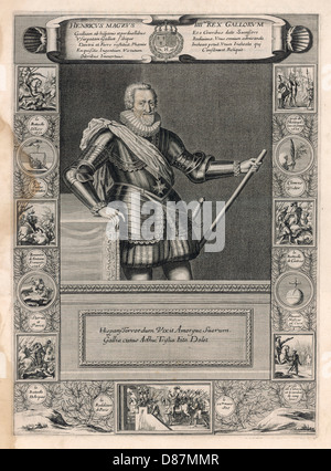 HENRI IV DE FRANKREICH Stockfoto