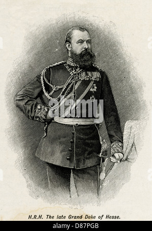 LUDWIG IV. HESSE-DARMSTAD Stockfoto