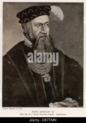 Christian Iii dänischen Roy Stockfoto