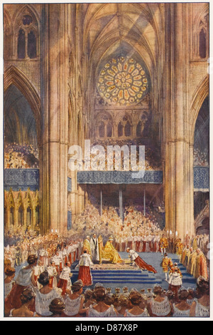 Krönung von König George VI Stockfoto