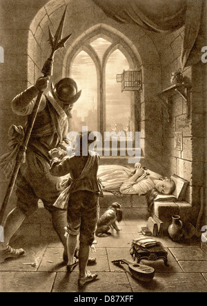 Prinzessin Elizabeth - Tod von 2. Tochter Karls I. Stockfoto