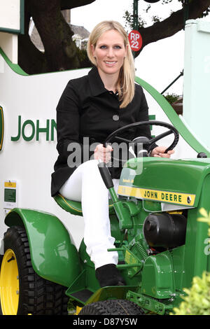 Chelsea, London, UK. 20. Mai 2013. Zara Phillips an der RHS Chelsea Flower Show Presse und VIP Preview Tag, Royal Hospital Chelsea, London - 20. Mai 2013 Foto von Keith Mayhew/Alamy Live-Nachrichten Stockfoto