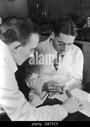 Howard Florey arbeiten Stockfoto