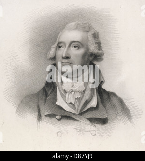 P J DE LOUTHERBOURG Stockfoto