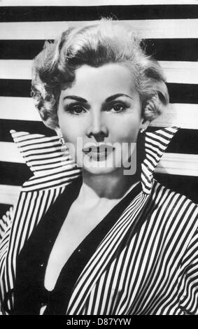 Zsa Zsa Gabor Postkarte Stockfoto