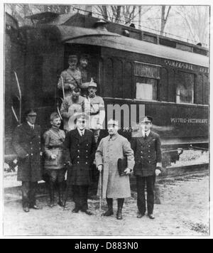 DEUTSCHE KAPITULATION 1918 Stockfoto