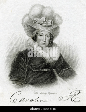 CAROLINE BRUNSWICK Stockfoto