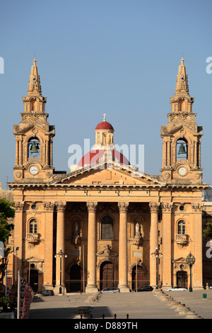 Malta, Floriana, Kirche St. Publius, Stockfoto