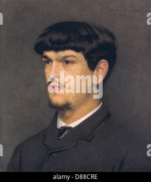 CLAUDE DEBUSSY Stockfoto