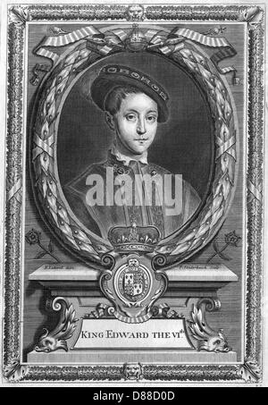 EDWARD VI/VANDERBANCK Stockfoto