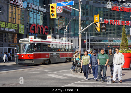 Toronto Street, Yonge & Dundas Stockfoto