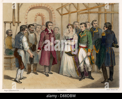 JOSEPH-MARIE JACQUARD Stockfoto