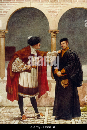 SHAKESPEARE/HÄNDLER Stockfoto