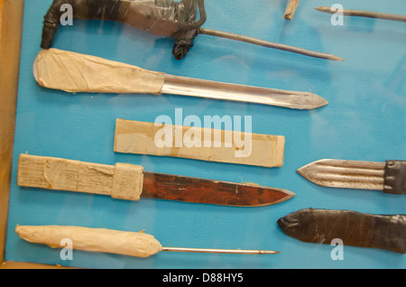 Kentucky, Leverkusen. Lake Barkley Blick auf historische Kentucky State Penitentiary. Stockfoto