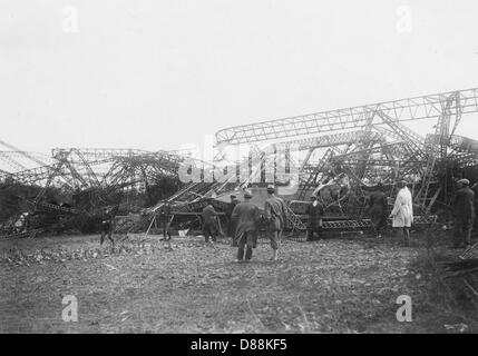 R101 Flugzeugabsturz Stockfoto