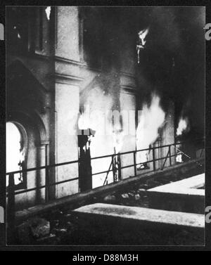 Kristallnacht 11.1938 Stockfoto
